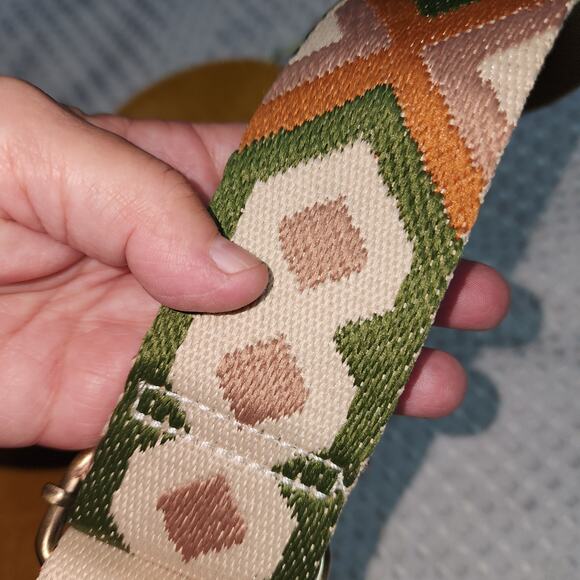 UNBRANDED EUC FAUX LEATHER CROSSBODY BAG  WELL MADE - Picture 3 of 8